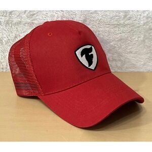 Firestone Red Mesh Trucker Hat Adjustable Robertson Marketing